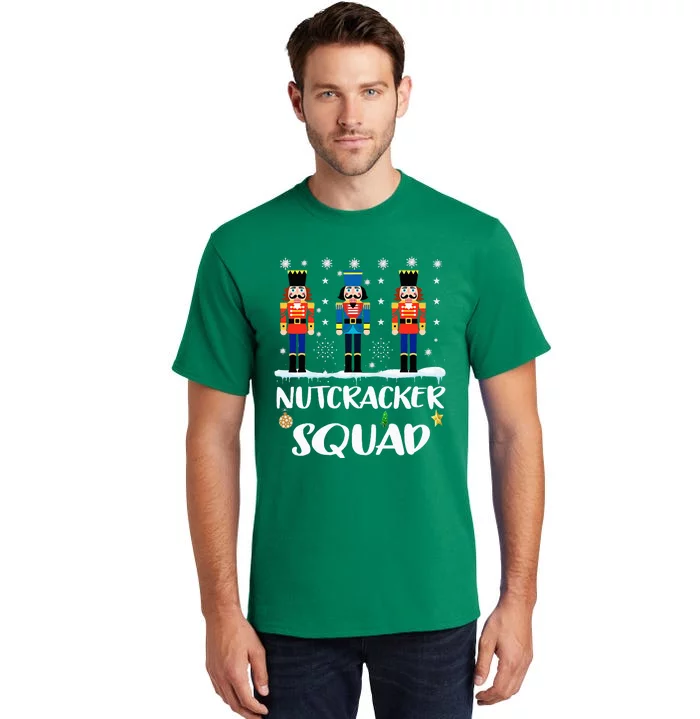 Nutcracker Squad Ballet Dance Matching Family Christmas Tall T-Shirt