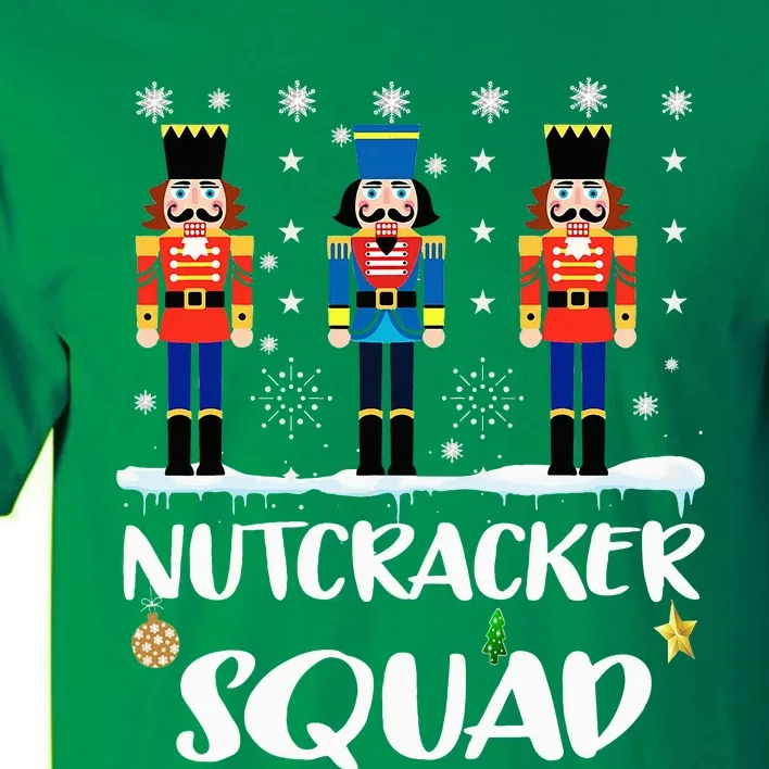 Nutcracker Squad Ballet Dance Matching Family Christmas Tall T-Shirt