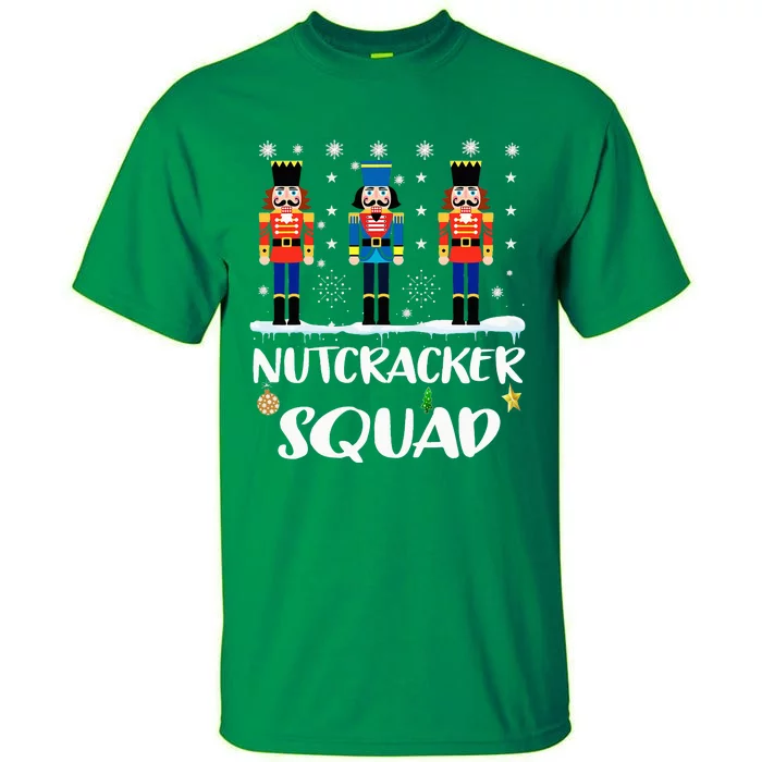 Nutcracker Squad Ballet Dance Matching Family Christmas Tall T-Shirt