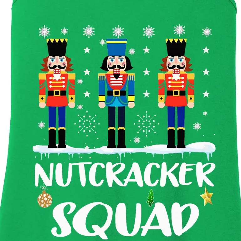 Nutcracker Squad Ballet Dance Matching Family Christmas Ladies Essential Tank