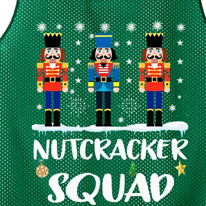 Nutcracker Squad Ballet Dance Matching Family Christmas Mesh Reversible Basketball Jersey Tank