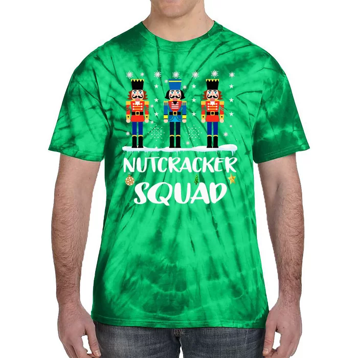 Nutcracker Squad Ballet Dance Matching Family Christmas Tie-Dye T-Shirt