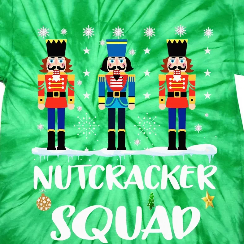 Nutcracker Squad Ballet Dance Matching Family Christmas Tie-Dye T-Shirt