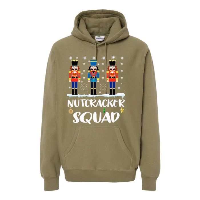 Nutcracker Squad Ballet Dance Matching Family Christmas Premium Hoodie