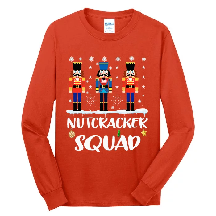 Nutcracker Squad Ballet Dance Matching Family Christmas Tall Long Sleeve T-Shirt