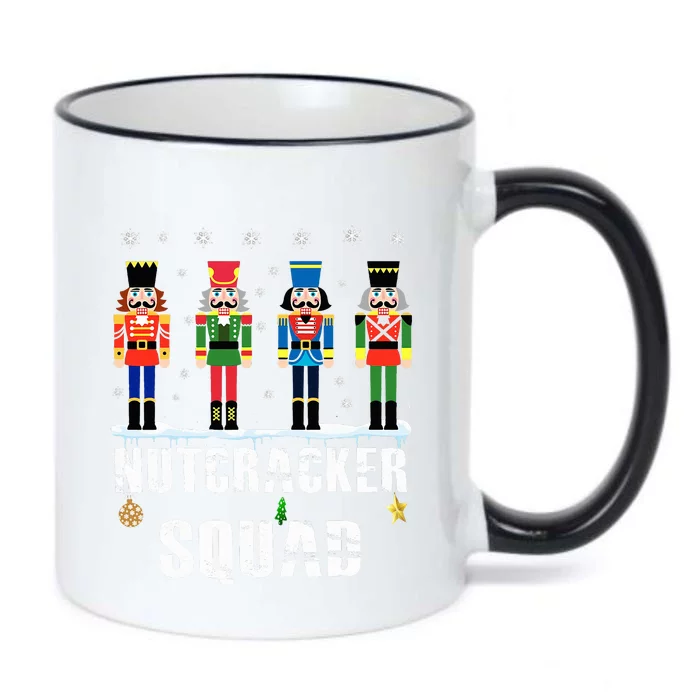 Nutcracker Squad Ballet Dance Matching Family Christmas Black Color Changing Mug