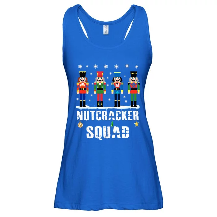 Nutcracker Squad Ballet Dance Matching Family Christmas Ladies Essential Flowy Tank