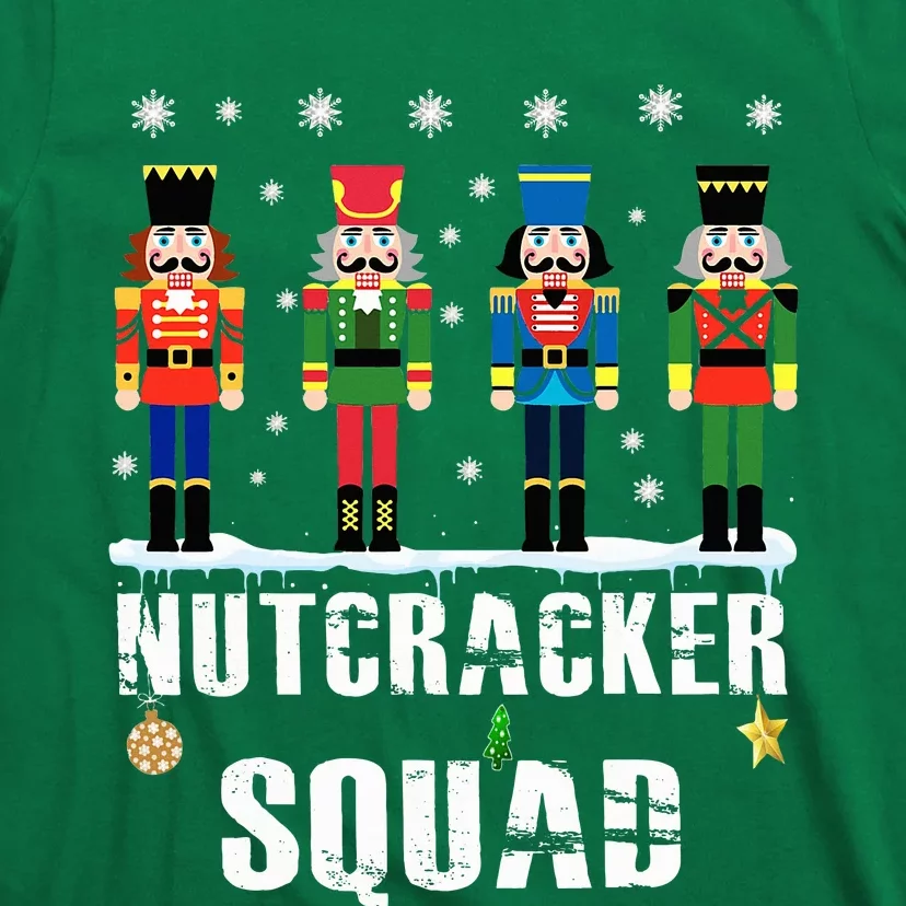 Nutcracker Squad Ballet Dance Matching Family Christmas T-Shirt