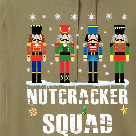 Nutcracker Squad Ballet Dance Matching Family Christmas Premium Hoodie