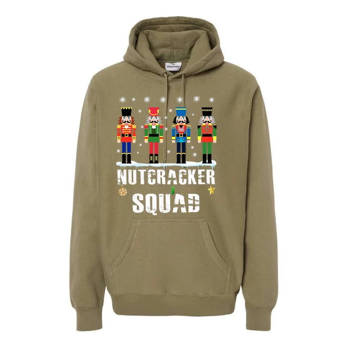 Nutcracker Squad Ballet Dance Matching Family Christmas Premium Hoodie