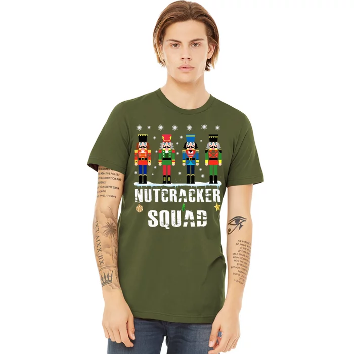 Nutcracker Squad Ballet Dance Matching Family Christmas Premium T-Shirt