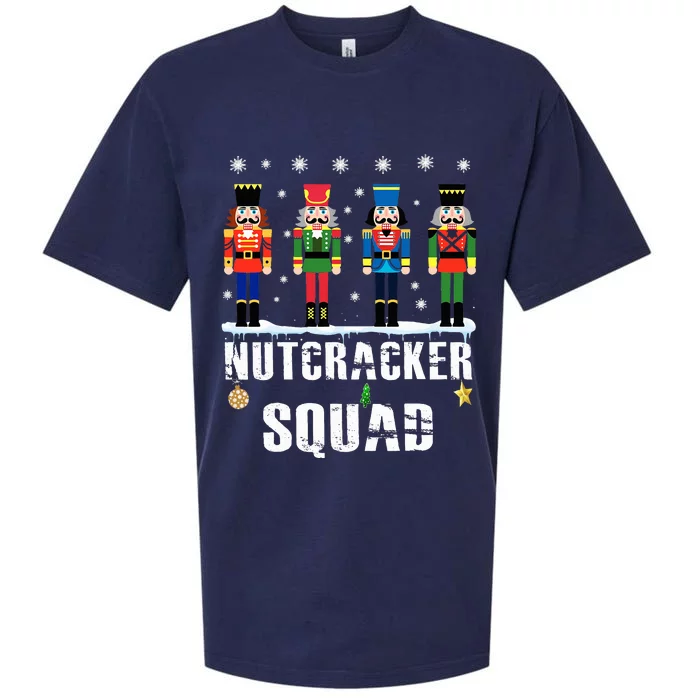 Nutcracker Squad Ballet Dance Matching Family Christmas Sueded Cloud Jersey T-Shirt