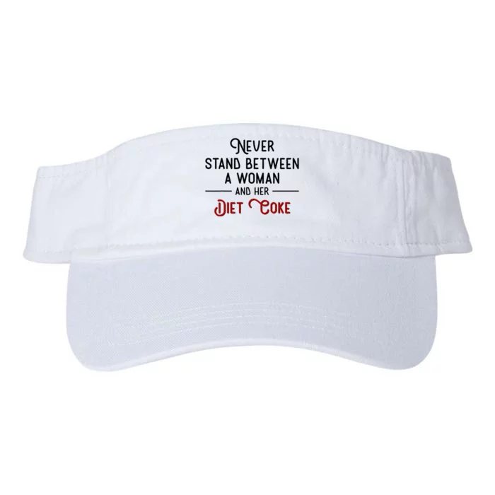 Never Stand Between A Woman And Her D.I.E.T. C.O.K.E Valucap Bio-Washed Visor