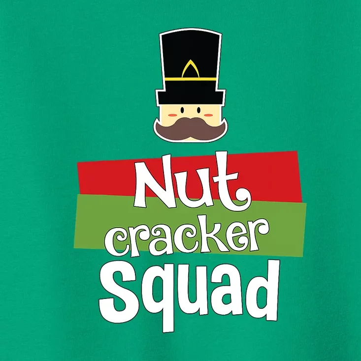 Nutcracker Squad Ballet Dance Matching Family Xmas Costume Toddler T-Shirt