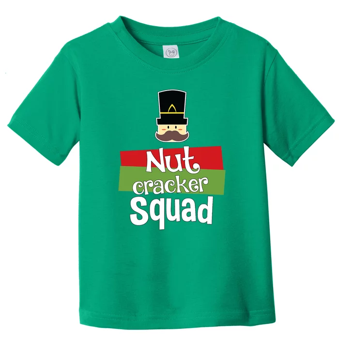 Nutcracker Squad Ballet Dance Matching Family Xmas Costume Toddler T-Shirt