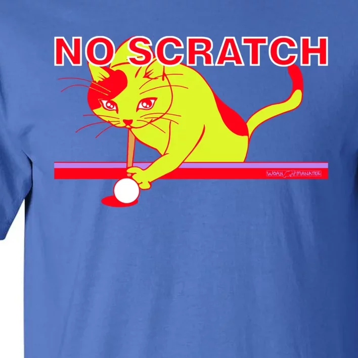 No Scratch Billiards Cat Pool Table Meaningful Gift Tall T-Shirt