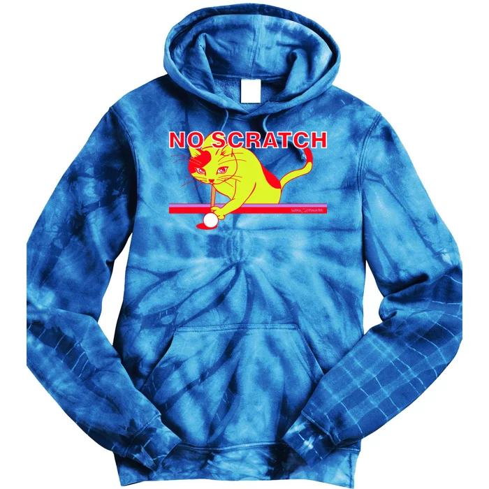 No Scratch Billiards Cat Pool Table Meaningful Gift Tie Dye Hoodie