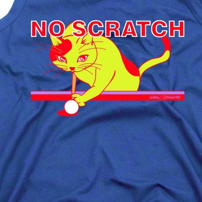 No Scratch Billiards Cat Pool Table Meaningful Gift Tank Top