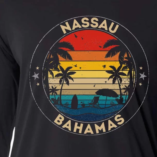 Nassau Souvenir Bahamas Reminder Cooling Performance Long Sleeve Crew