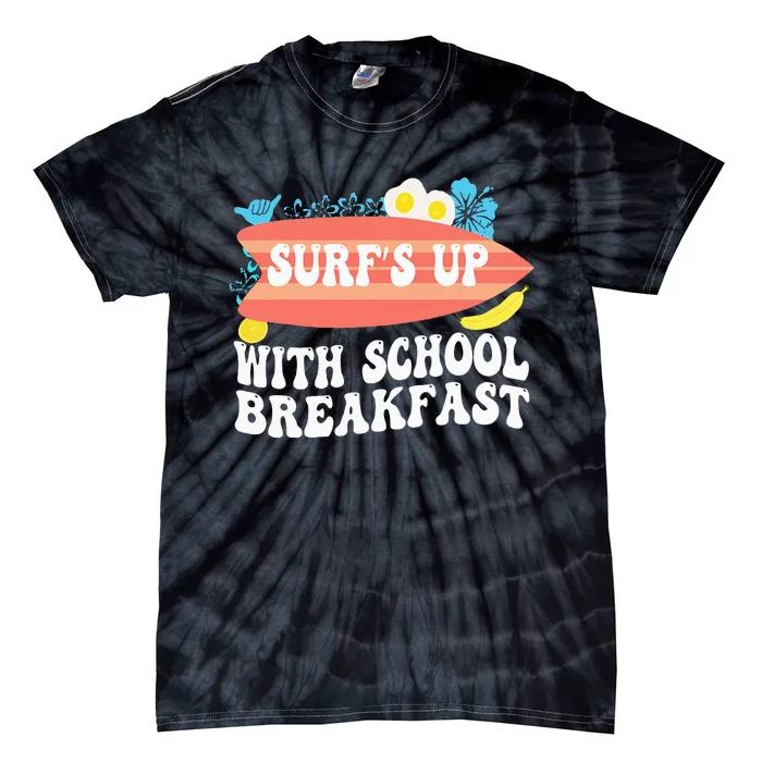 National School Breakfast Week Surfs Up Tie-Dye T-Shirt