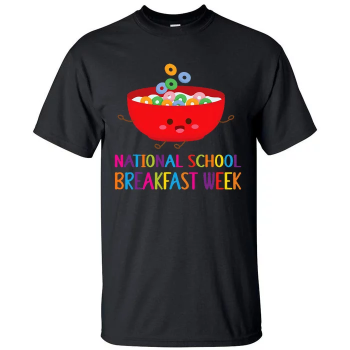 National School Breakfast Week Funny Cereal Lovers Tall T-Shirt