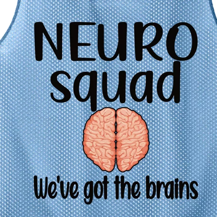 Neuro Squad Brain Neurologist Neurology Crew Tech Nurse Gift Mesh Reversible Basketball Jersey Tank