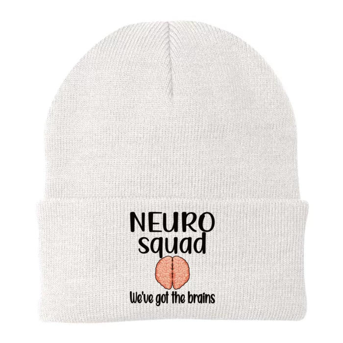 Neuro Squad Brain Neurologist Neurology Crew Tech Nurse Gift Knit Cap Winter Beanie