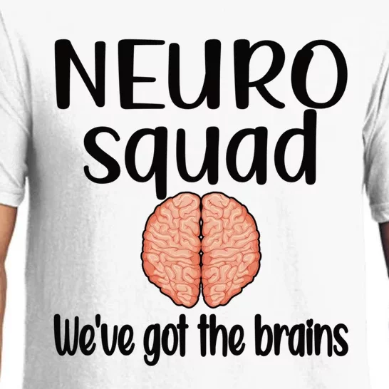 Neuro Squad Brain Neurologist Neurology Crew Tech Nurse Gift Pajama Set