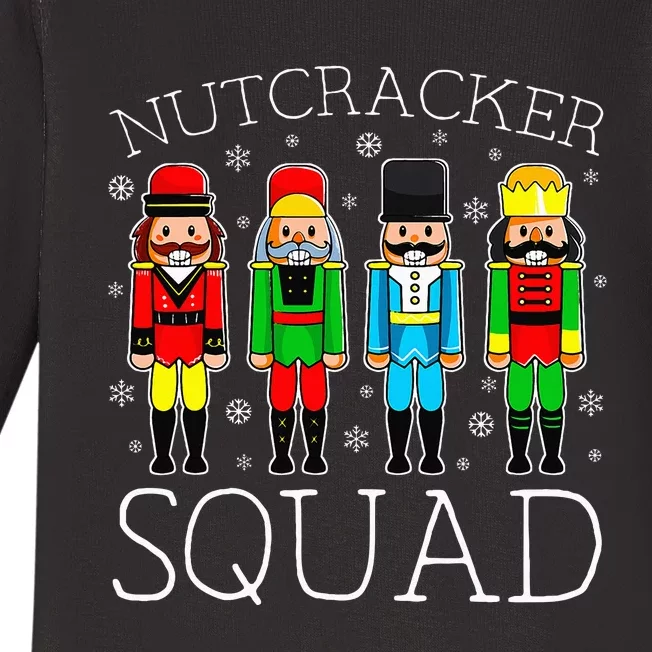 Nutcracker Squad Ballet Matching Family Christmas Wo Girl Baby Long Sleeve Bodysuit