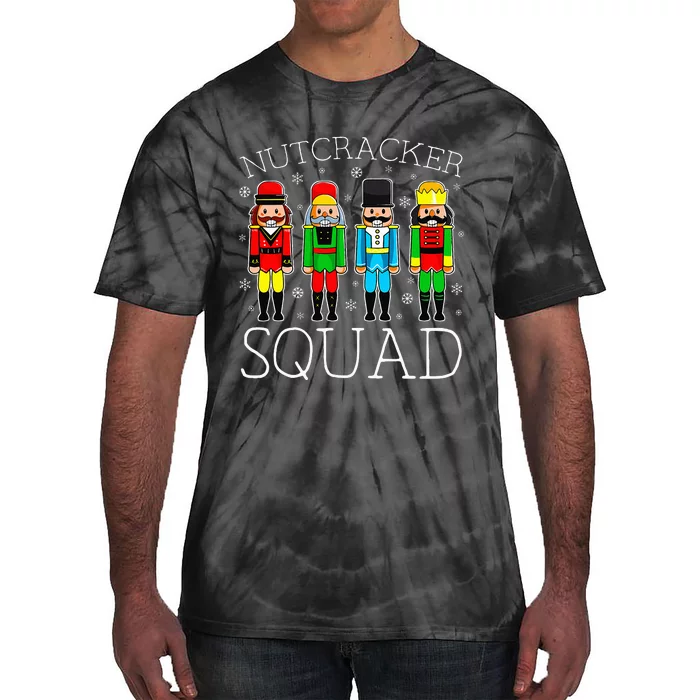 Nutcracker Squad Ballet Matching Family Christmas Wo Girl Tie-Dye T-Shirt