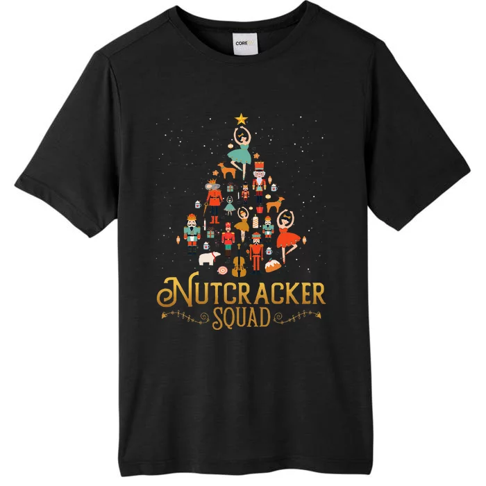 Nutcracker Squad Ballet Dance Lovely Christmas ChromaSoft Performance T-Shirt