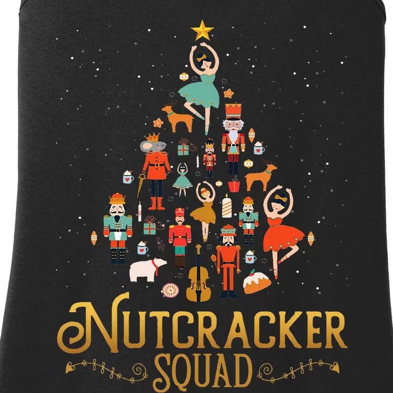 Nutcracker Squad Ballet Dance Lovely Christmas Ladies Essential Tank