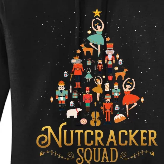 Nutcracker Squad Ballet Dance Lovely Christmas Women's Pullover Hoodie