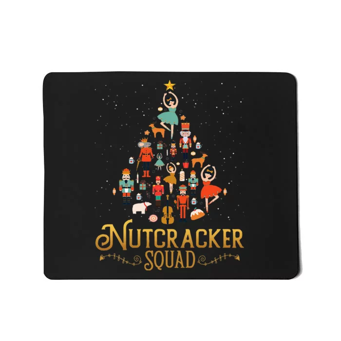 Nutcracker Squad Ballet Dance Lovely Christmas Mousepad