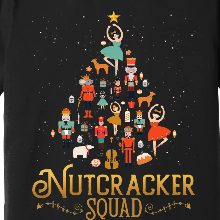 Nutcracker Squad Ballet Dance Lovely Christmas Premium T-Shirt