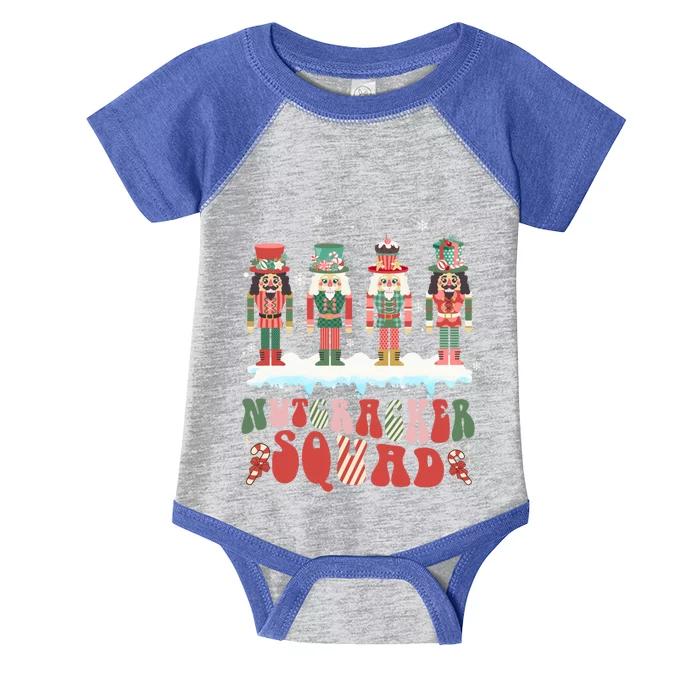 Nutcracker Squad Ballet Dance Matching Family Christmas Funny Gift Infant Baby Jersey Bodysuit