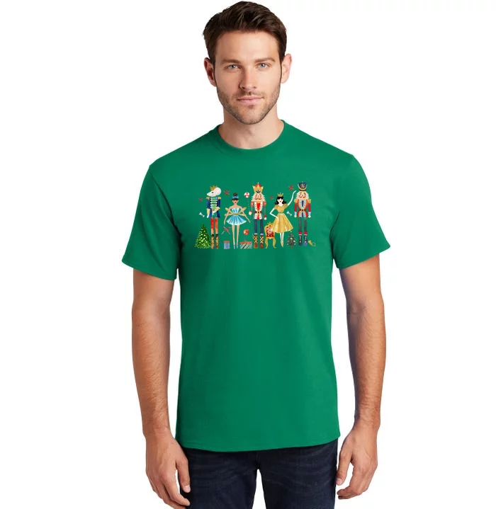 Nutcracker Squad Ballet Dance Christmas Matching Family Xmas Tall T-Shirt