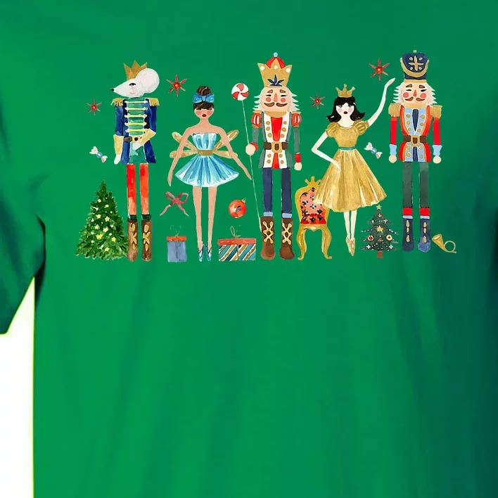 Nutcracker Squad Ballet Dance Christmas Matching Family Xmas Tall T-Shirt