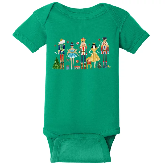 Nutcracker Squad Ballet Dance Christmas Matching Family Xmas Baby Bodysuit