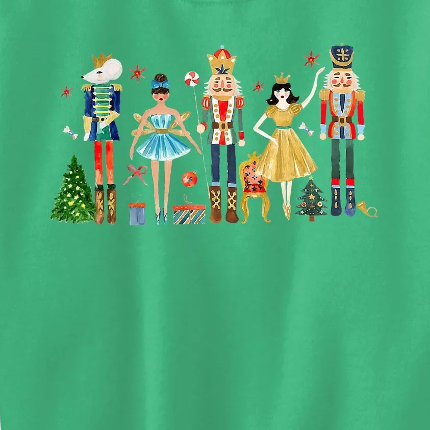 Nutcracker Squad Ballet Dance Christmas Matching Family Xmas Kids Sweatshirt