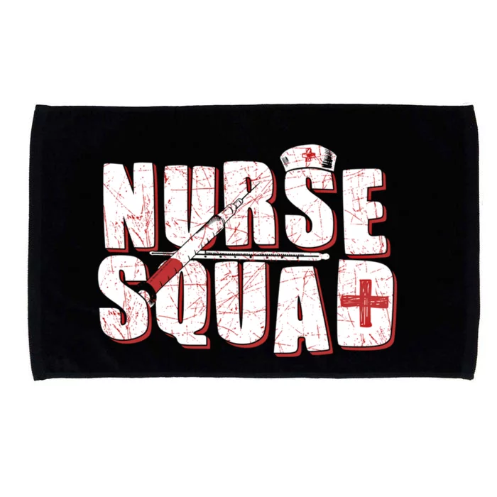 Nurse Squad Cute Gift Vintage Nursing Student Rn Lpn Microfiber Hand Towel