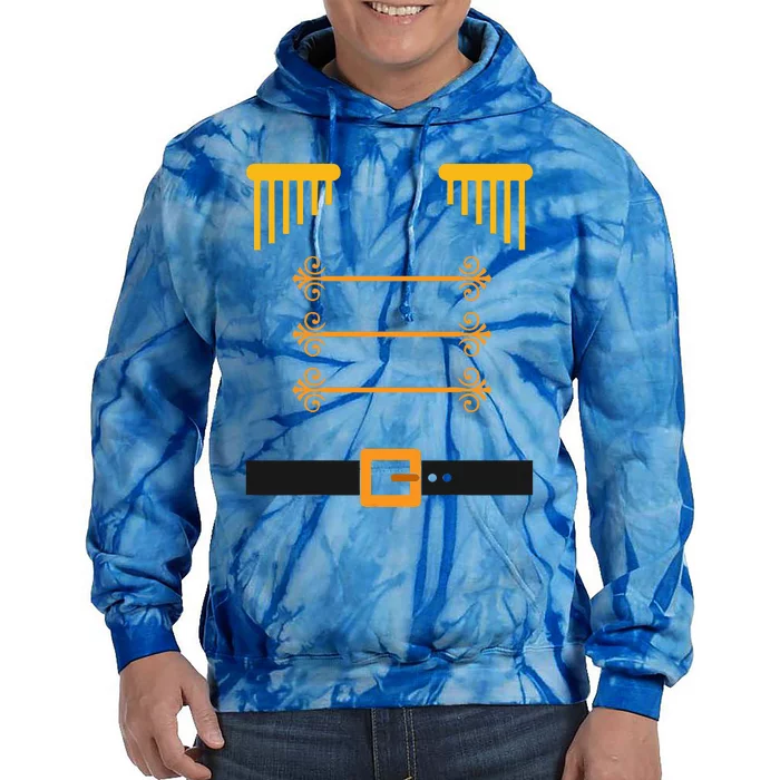 Nutcracker Soldier Costume Tie Dye Hoodie