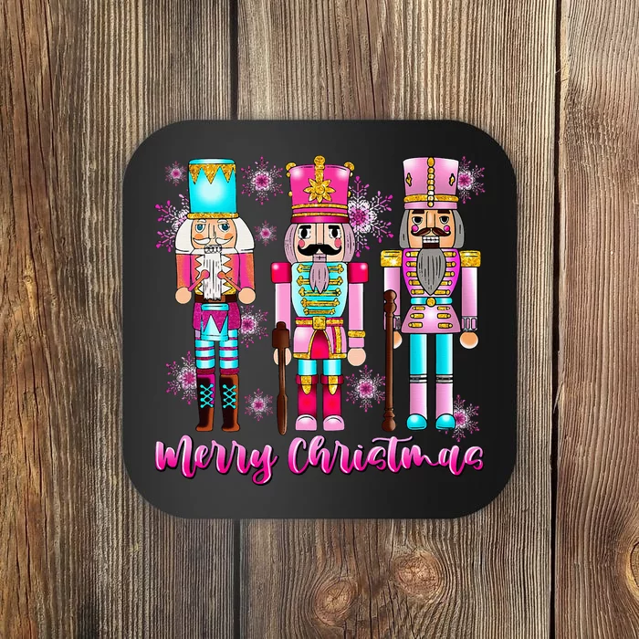 Nutcracker Squad Christmas Ballet Xmas Coaster