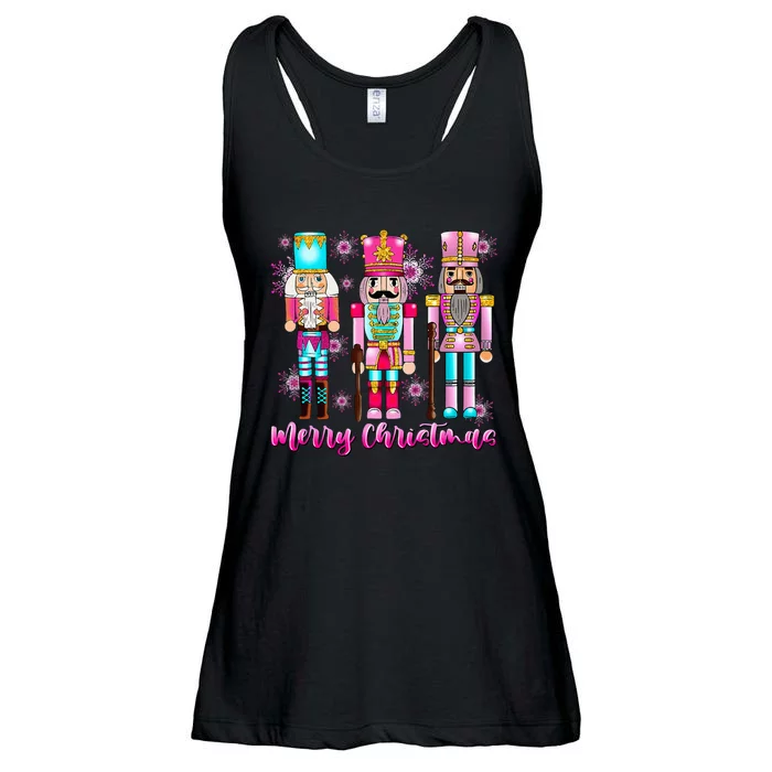 Nutcracker Squad Christmas Ballet Xmas Ladies Essential Flowy Tank