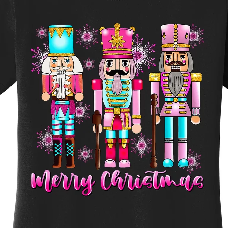 Nutcracker Squad Christmas Ballet Xmas Women's T-Shirt