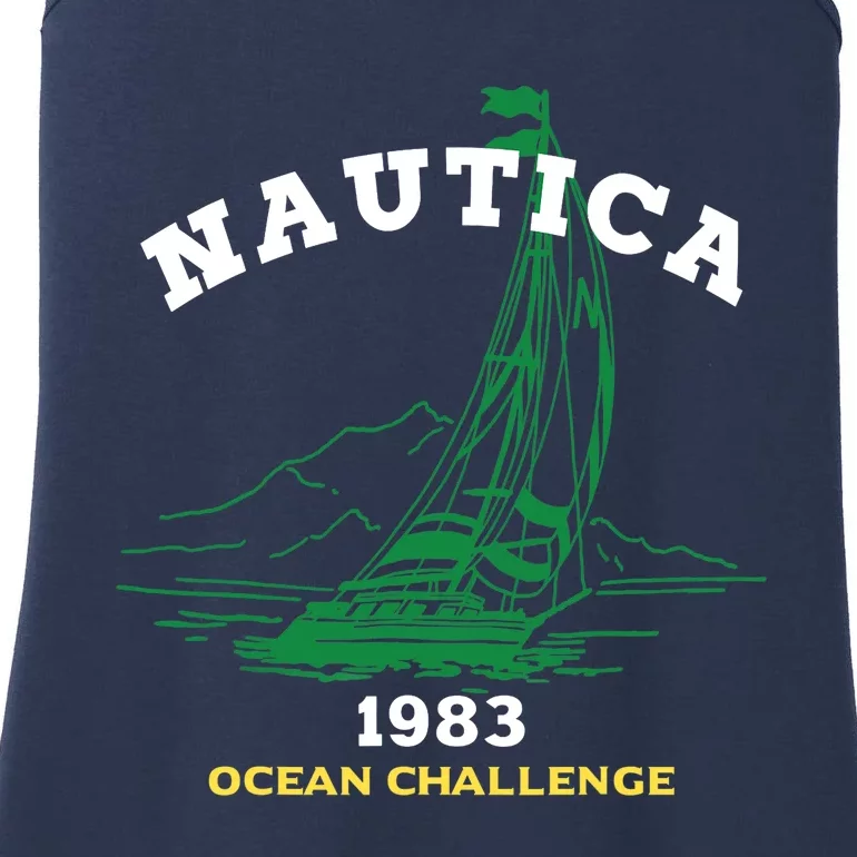 NAUTICA SUSTAINABLY CRAFTED OCEAN CHALLENGE GRAPHIC Ladies Essential Tank