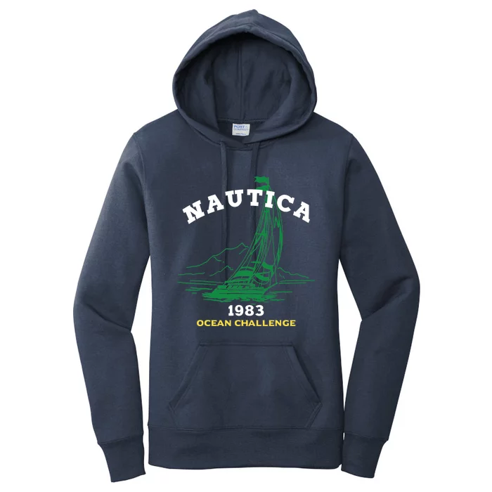 NAUTICA SUSTAINABLY CRAFTED OCEAN CHALLENGE GRAPHIC Women's Pullover Hoodie