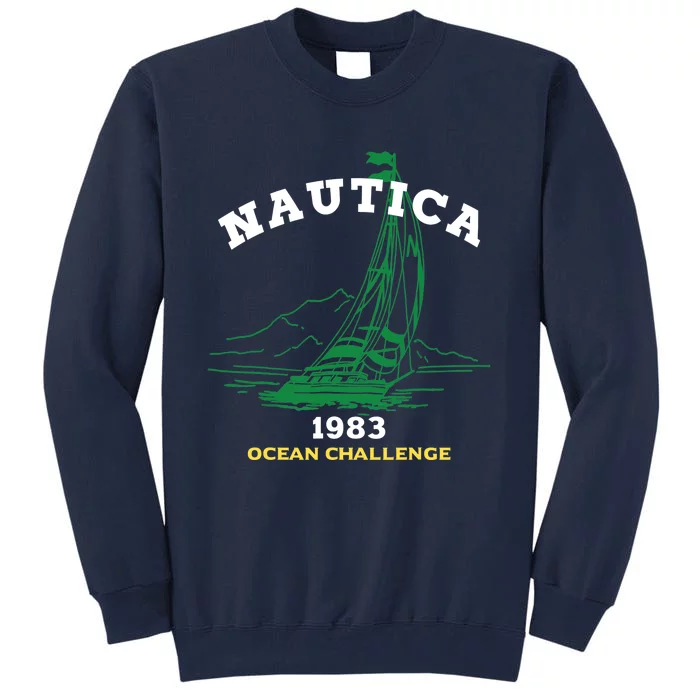 NAUTICA SUSTAINABLY CRAFTED OCEAN CHALLENGE GRAPHIC Tall Sweatshirt