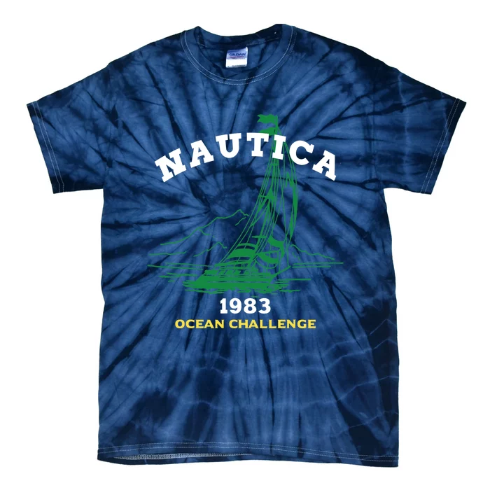 NAUTICA SUSTAINABLY CRAFTED OCEAN CHALLENGE GRAPHIC Tie-Dye T-Shirt