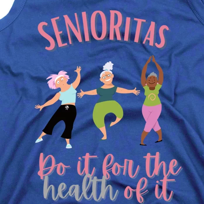 Novelty Senior Citizen Fitness Workout Gym Cool Gift Tank Top